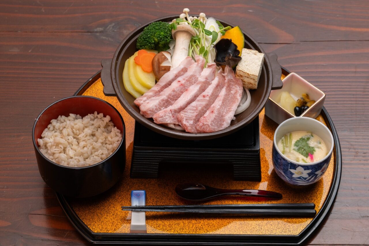 豚陶板焼き